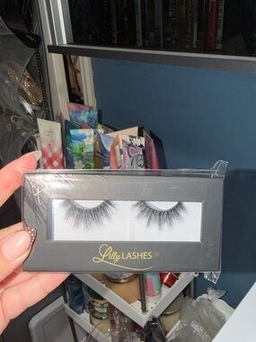 Lilly Lashes 3D Faux Mink False Eyelashes - Black